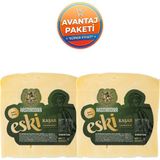 Hasmandıra 12 Ay Dinlendirilmiş Eski Kaşar Peyniri 300 G x 2 Adet (Şirden Mayalı Tam Yağlı) - 600 gr