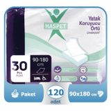 Haspet 90x180 cm 120 Adet Yatak Koruyucu Örtü
