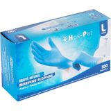 Haspet Cerrahi Eldiven Mavi Nitril Eldiven 100'LÜ Paket 20 Adet L Beden Muayene Eldiveni