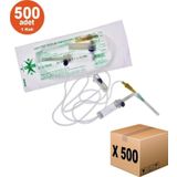 Haspet Serum Seti Vidalı Kilit 500 Adet - 1 kolii
