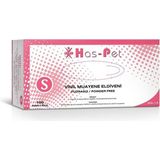 Haspet Vinil Eldiveni Pudrasız Beyaz S-100 Adet