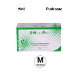 Haspet Vinil Pudrasız Eldiven Medium