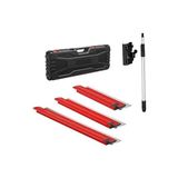 Haspro Saten Alçı Bıçağı Takımı - Üçlü Set (40, 50, 60 cm) Profesyonel Kalite ile Uzun Ömürlü