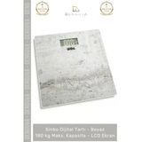 Hassas Banyo Sinbo Dijital Tartı Beyaz Renk 180 Kg Maks Kapasite Lcd Ekran