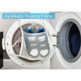 Hassas Çamaşır - Ayakkabı Yıkama Filesi Kapak Bağlamalı 35 X 20 Cm (74)