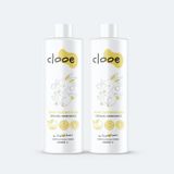Hassas Ciltler İçin Vegan Bebek Duş Jeli Aloe Vera Özlü Nemlendirici ve Yatıştırıcı 400ml 2'li Set