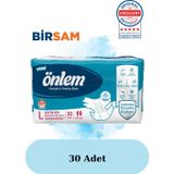 Hasta Bezi Bel Bantlı Tekstil Yüzey Yaşlı Bakım Bezi Large 30 Adet