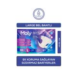 Hasta Bezı Moly Bel Bantlı 7 Damla Large 30 Lu 4 Paket