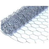 Hastel 120CM ,20METRE Uzunluğunda 7x7 Göz Aralık Örgülü Çit Teli 1,30 mm Kalınlığında-Bahçe Çit Teli - 20 m
