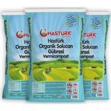 Hastürk Gübre Hastürk %100 Organik Solucan Gübresi 3 X 1 Kg.