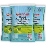 Hastürk Gübre Hastürk %100 Organik Solucan Gübresi 3 X 5 Kg.
