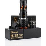 Hasuba HS-314 5000 Lümen Profesyonel El Feneri - Masa ve Kamp Lambası Özelliklizilli - standart - Siyah Kasa