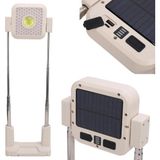 Hasuba Solarlı Ayaklı Projektör 160CM 3 Modlu Beyaz Günışığı Kırmızı HS-247