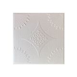 HASYILDIZ Strafor Dekoratif Tavan Kaplama -6m2- 24 Adet Kare Panel D13
