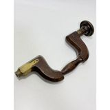 Hasyılmaz Antika Kollu Ahşap El Matkabı - 1