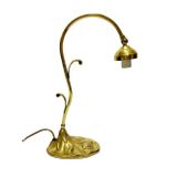 Hasyılmaz Antika Pirinç Masa Lambası 39cm