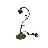 Hasyılmaz Antika Pirinç Masa Lambası 40cm