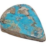 Hasyılmaz Doğal İran Nişabur Firuze (Turkuaz) Taşı 36,2 Karat - 7,25 Gram T012