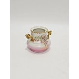 Hasyılmaz Limoges Minyatür Desen Porselen Şekerlik 12X10X9,5CM - Çok Renkli - 0 - 249 ml