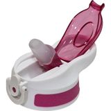 Hasyılmaz Otomatik Pipetli Su Matarası Yedek Kapağı 65mm Pembe-Beyaz