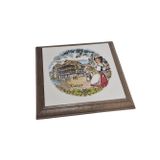 Hasyılmaz Vintage Alsace Temalı Seramik Nihale