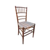 Hasyılmaz Vintage Masif Ahşap Minderli Sandalye (1 Adet) AC04