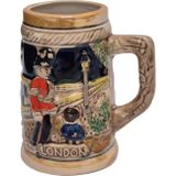 Hasyılmaz Vintage Tankart Londra Temalı Alman Seramik Bira Bardağı 11,8cm 005