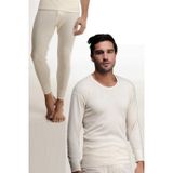 Hasyün Erkek 2 Li Paket Alt Üst Yün Içlik Set 00100S % 75 Yün 25 Akrılık Krem M