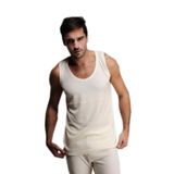 Hasyün Erkek Krem Yün Atlet, XL Beden