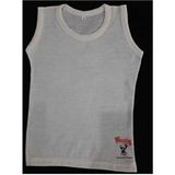 Hasyün Unisex Çocuk İnce Termal Yün Atlet Ekru Renk Dokuma Kumaş ve Yuvarlak Yaka Özelliği ile 520 - 8 - 9 Yaş
