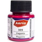 Hat Mürekkebi-Kaligrafi Mürekkebi-Akrilik Mürekkep Magenta 305-45ML