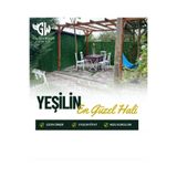 Hat Tel Çit 150 cm x 1 metre uzunluk çim çit bahçe çiti çimli çit