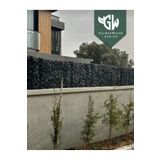 Hat Tel Çit Antrasit 100 cm x 4 metre uzunluk çim çit bahçe citi