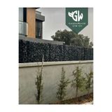 Hat Tel Çit Antrasit 60 cm x 4 metre çim çit bahçe çiti çimli çit