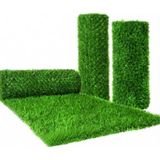 Hat Tel Çit Çim Çit Örgü Telli Bahçe Çiti Yeşil Bahçe Teli (100 cm x 5 mt - Ahşap