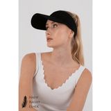 Hat Town Uv Koruyucu Esnek Vizör Şapka Tenis Şapka - Standart - Siyah