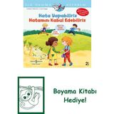 Hata Yapabiliriz, Hatamızı Kabul Edebiliriz – Ilk Okuma Kitabım + Boyama Kitabı