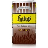 Hatap 1 kg Tam Buğday Unu Gluten İçerir, Türkiye Menşeli Kaliteli Ürün