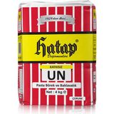 Hatap 4 kg Pasta Börek ve Baklavalık Un Katkısız Buğday Unu Gluten İçerir Türkiye Menşeli
