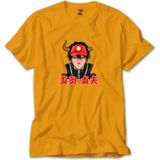 Hataraku Maou Sama Sadao Maou Sarı Tişört Liyada - 2XL