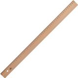 Hatas 0048 50 CM Tahta Cetvel