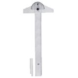 Hataş 01220 120 cm Minkale Başlı T Cetveli