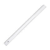 Hataş 0170 50 cm Geniş Plastik Büro Cetveli