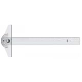 Hatas 1190 85 cm İnce Bizole Şeffaf T Cetvel