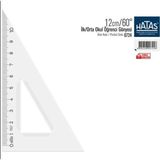 Hatas 12 cm / 60° İlk/Orta Okul Öğrenci Gönyesi