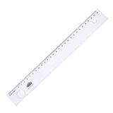 Hataş 25 Adet 30 cm 0161 Standart Plastik Mercekli Geniş Cetvel