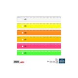 HATAS 30 cm Geniş Plastik Cetvel / Opak 1 Adet