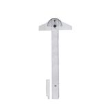 Hataş 75 cm Oynar Başlıklı Plastik T Cetveli