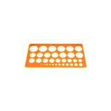 HATAS Daire Şablonu 1-36 mm Büyük 02272 TYBFDLJKU81L7STC69