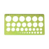 hatas eco cetvelli daire şablonu 1-35 mm 2271 - Yok